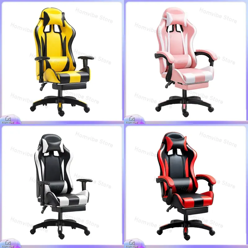 Home Office Ergonomics - Ergonomic Gaming Chair with Lumbar Support