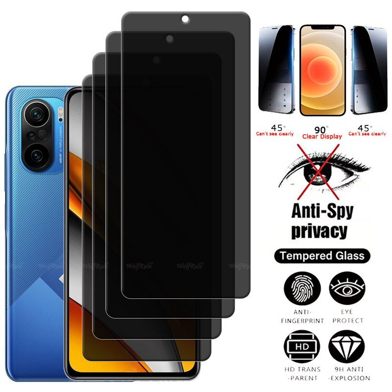 Monitor Privacy Screen - 4Pcs For Poco F3 Glass Xiaomi