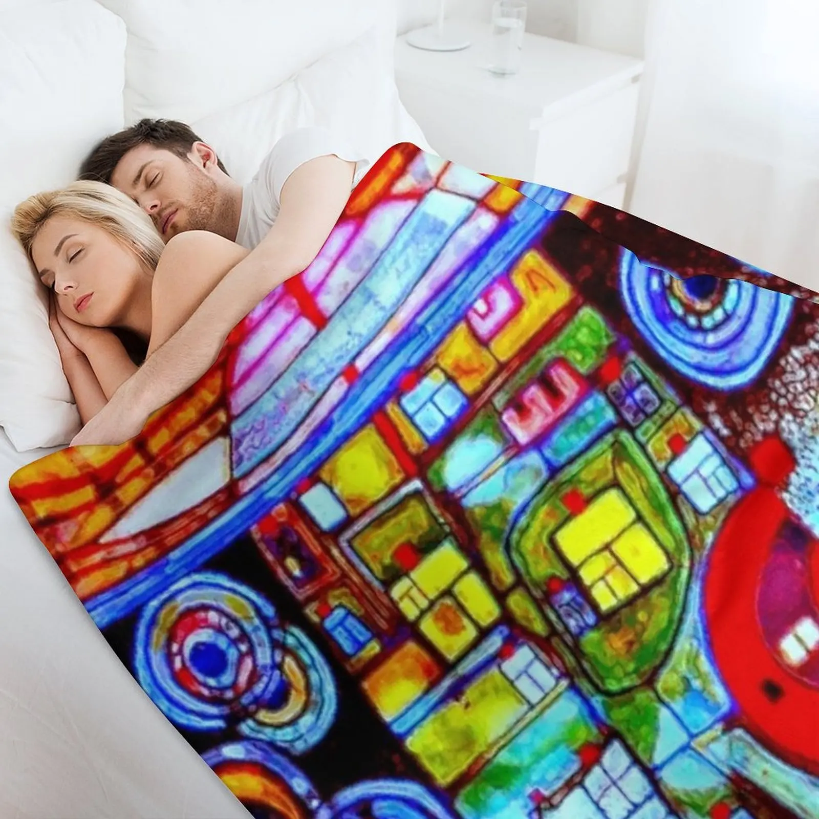 Qatar 813 neon Throw Blanket W - Home Office Qatar Travel 评论和价格