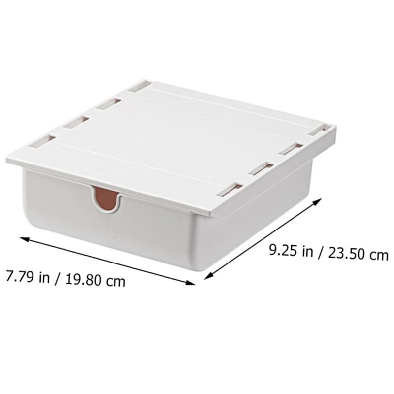 DT19 Under-Desk Storage Box, S - Home Office Desk With Drawers 评论和价格