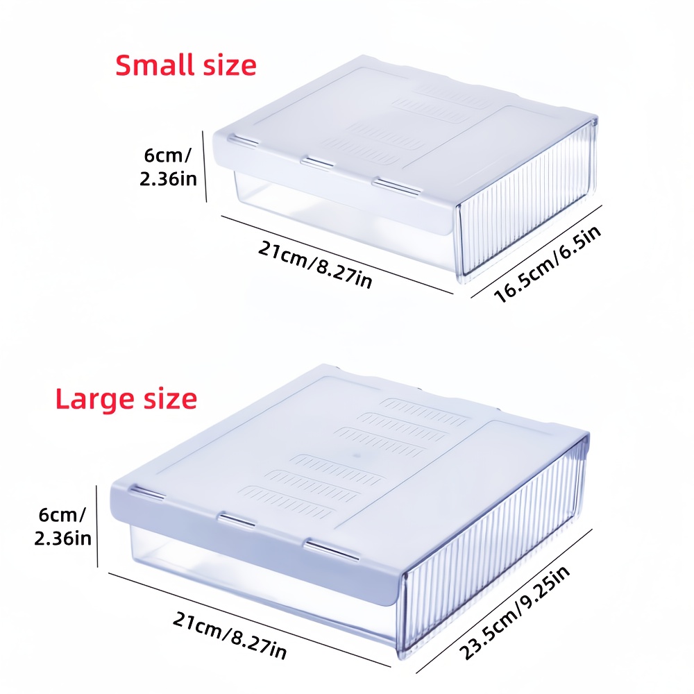 1pc Under Desk Clear Drawer Or - Home Office Desk With Drawers 评论和价格