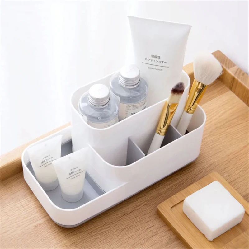 All-in-One Makeup Storage Box  - Home Office Desk With Drawers 评论和价格