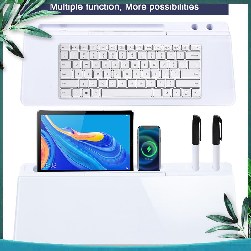 (NEW) Whiteboard Weekly White  - Home Office Desk With Drawers 评论和价格