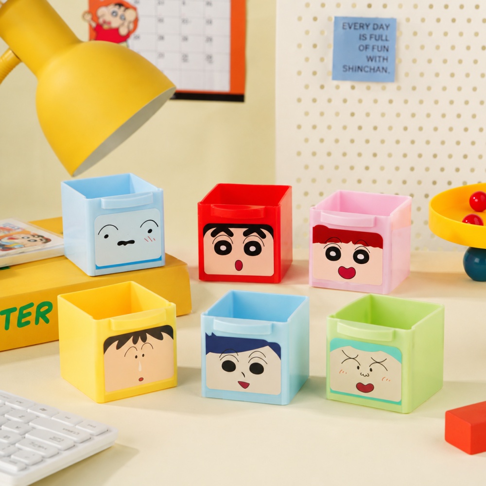 Genuine Crayon Shin-chan 6 Gri - Home Office Desk With Drawers 评论和价格