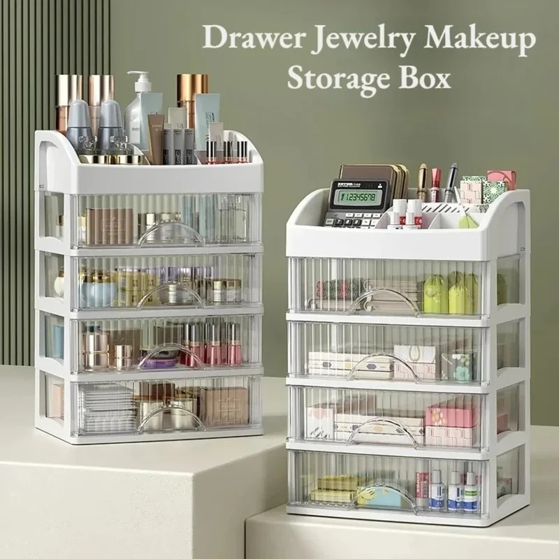 Drawer Style Storage Box Trans - Home Office Desk With Drawers 评论和价格