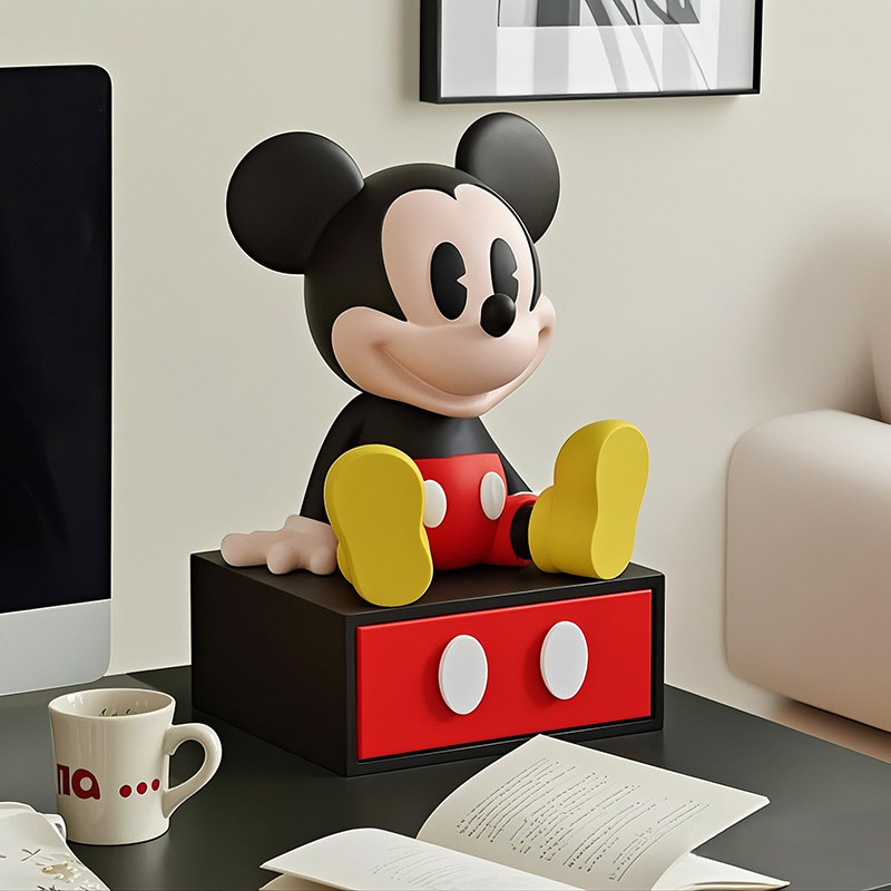 Cute Mouse Drawer Storage Box  - Home Office Desk With Drawers 评论和价格