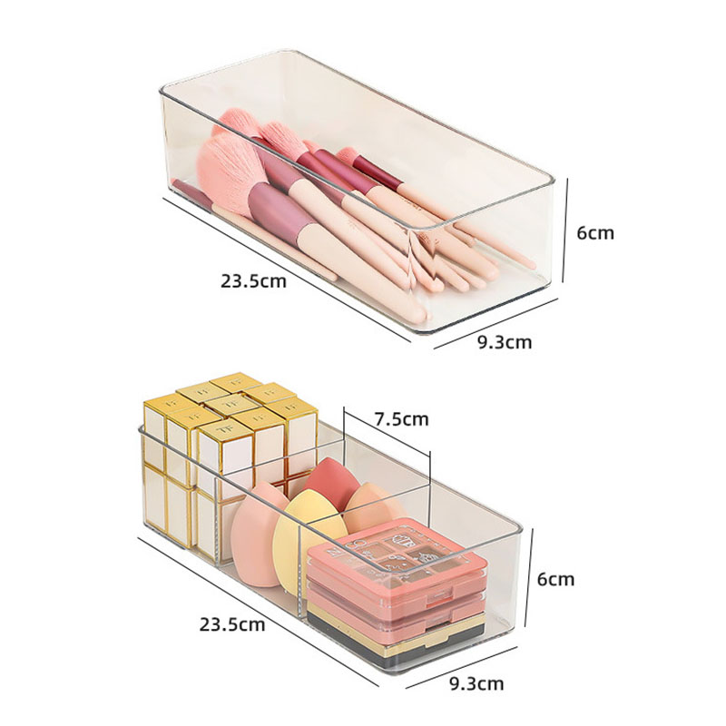 Acrylic Cosmetics Storage Box  - Home Office Desk With Drawers 评论和价格