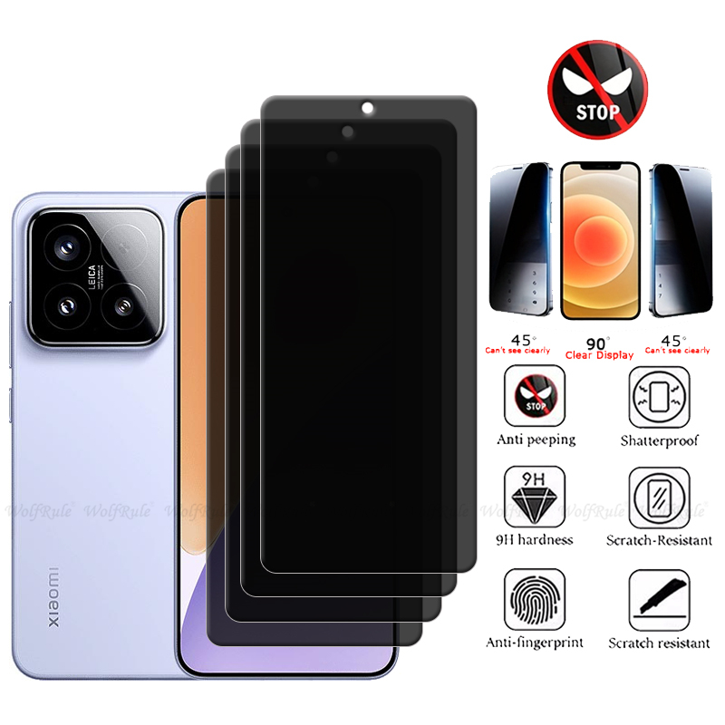 4/3/2/1Pcs For Xiaomi 15 Glass - Monitor Privacy Screen 评论和价格
