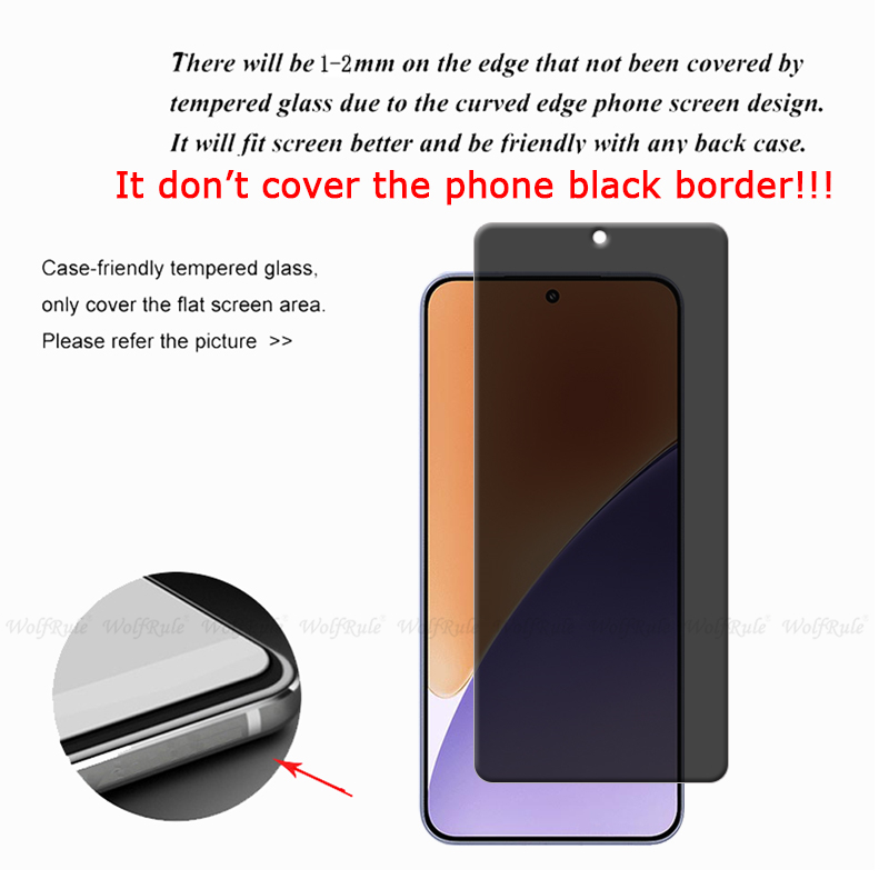 4/3/2/1Pcs For Xiaomi 15 Glass - Monitor Privacy Screen 评论和价格